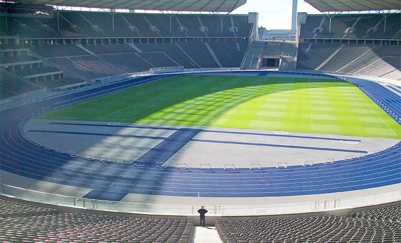 Riscaldamento anti ghiaccio terreno di gioco stadio mondiali 2018